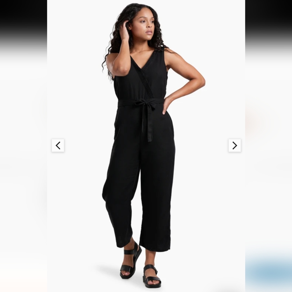 NWT KUHL Fresco Jumpsuit Black XS